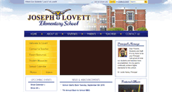 Desktop Screenshot of lovettelementary.org